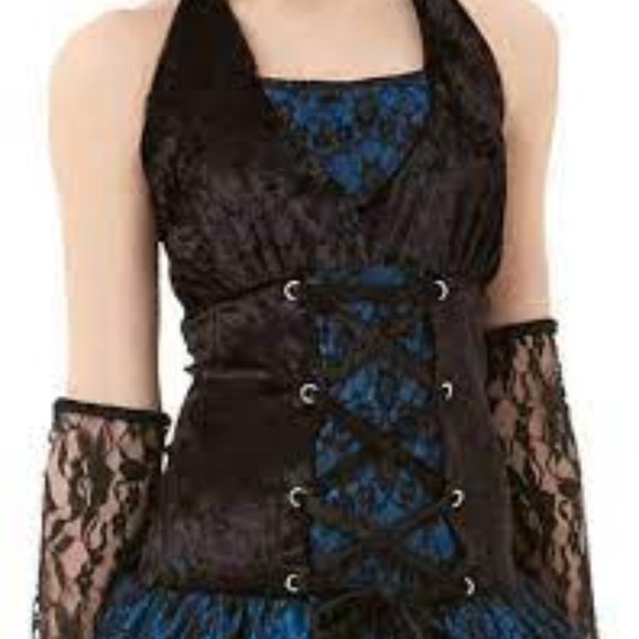 Midnight Vamp Costume Dress - Picture 1 of 15